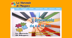 Desktop Screenshot of ildoposcuolalamerendadipitagora.com